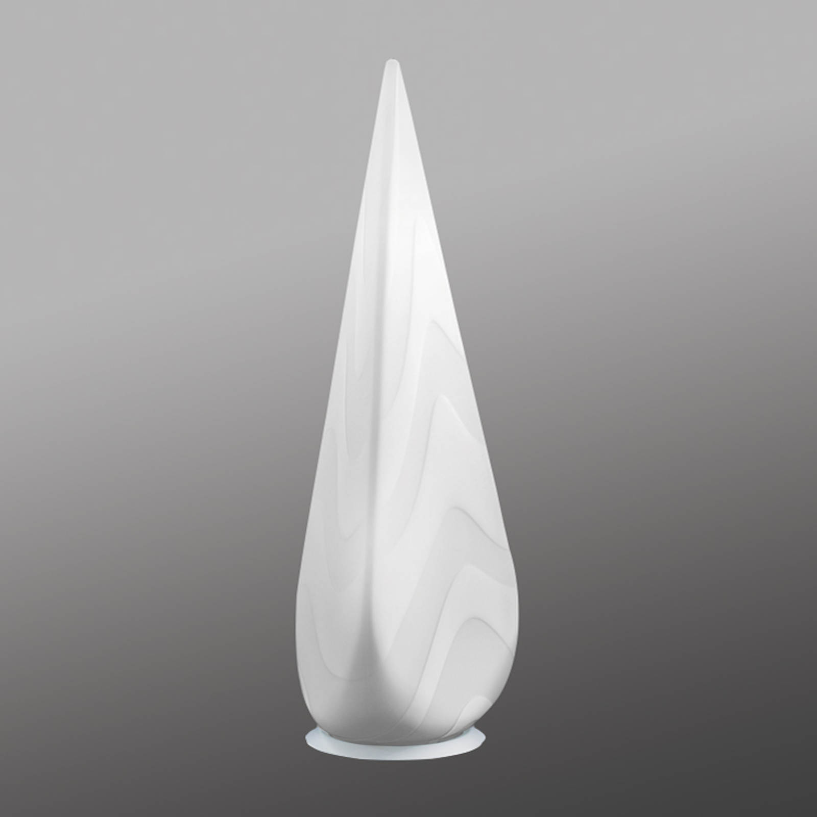 Bordslampa Alice med vågig dekor 70