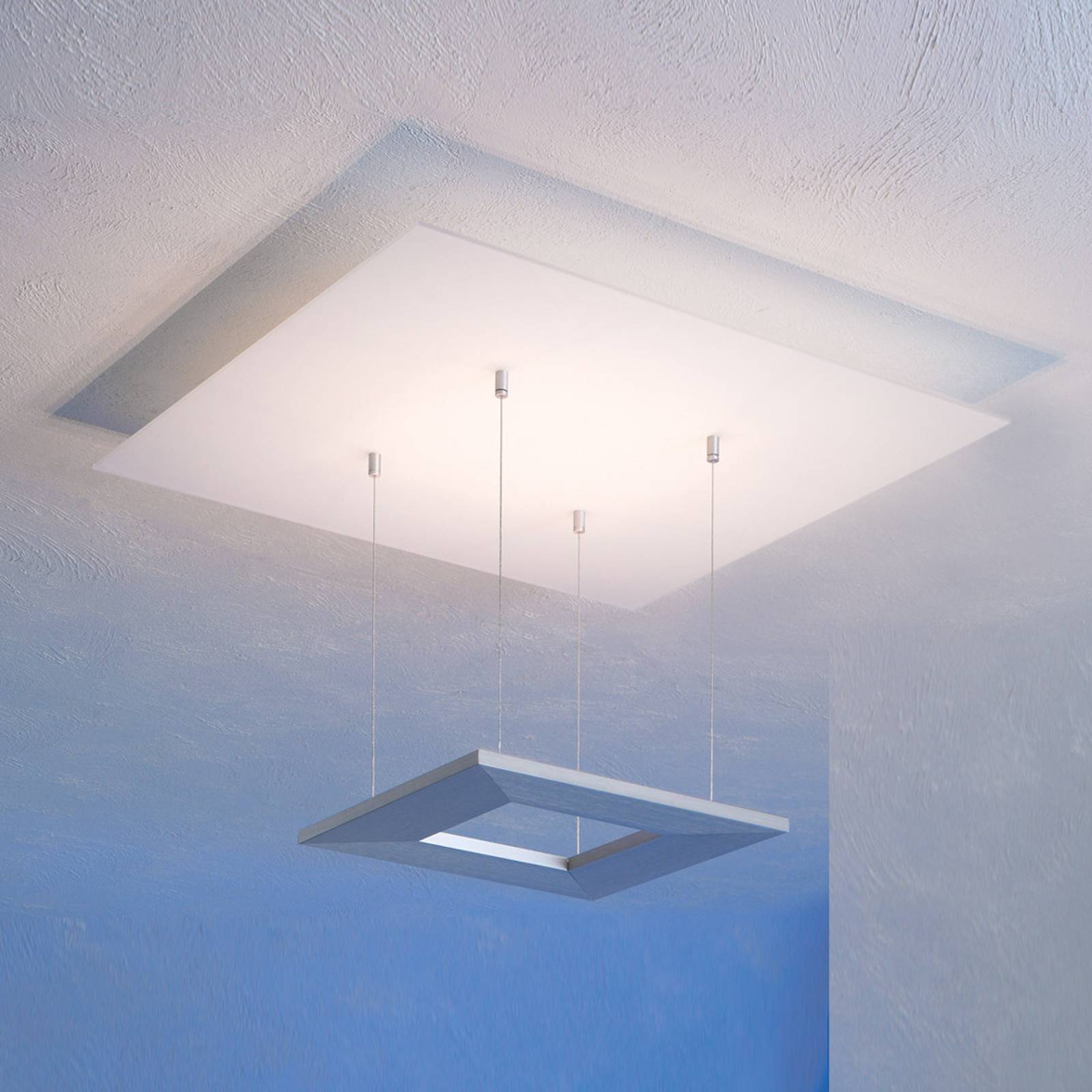 Escale Zen - LED-taklampa, 60 cm, aluminium