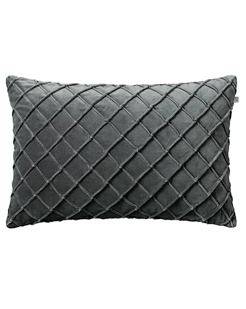 Deva Kuddfodral Velvet Grå 40x60cm