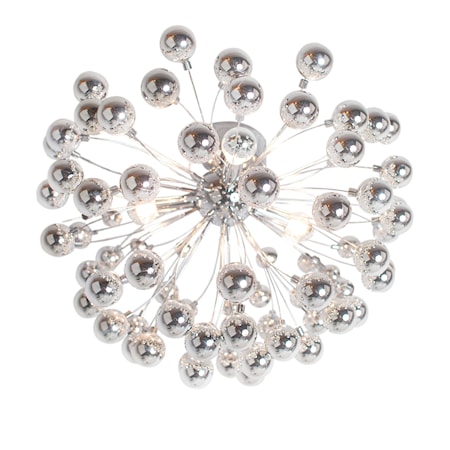 Carroll Plafond Krom Ø58 cm
