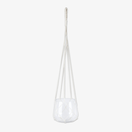 Kruka/Ampel Glas 15cm
