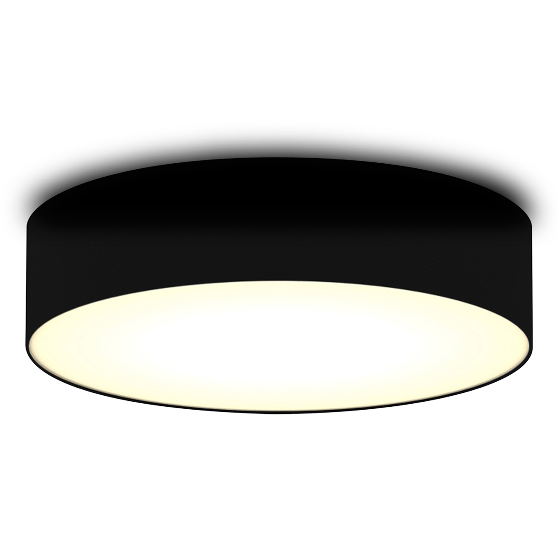 Svart textil-taklampa Ceiling Dream 40 cm