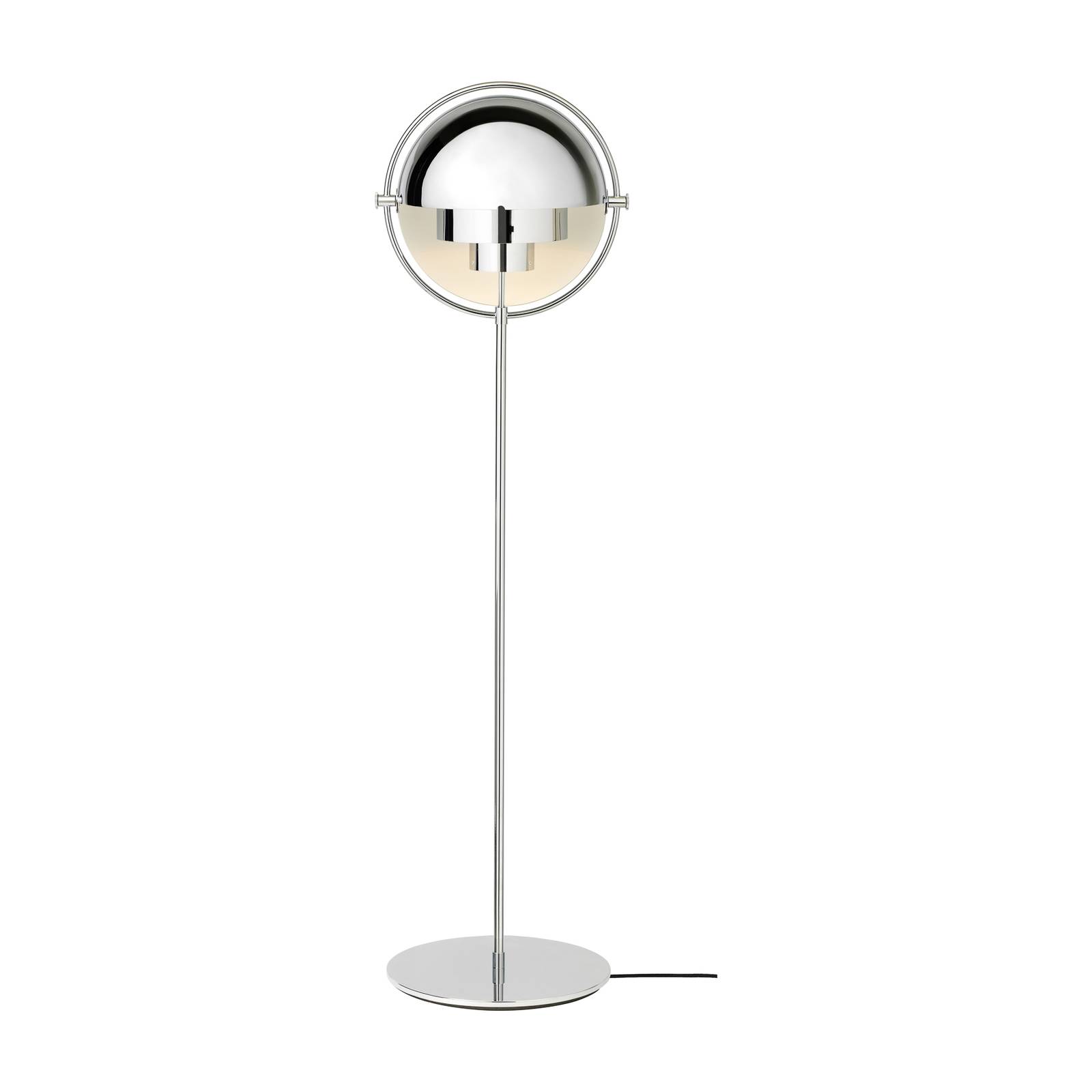 GUBI Multi-Lite golvlampa krom/krom