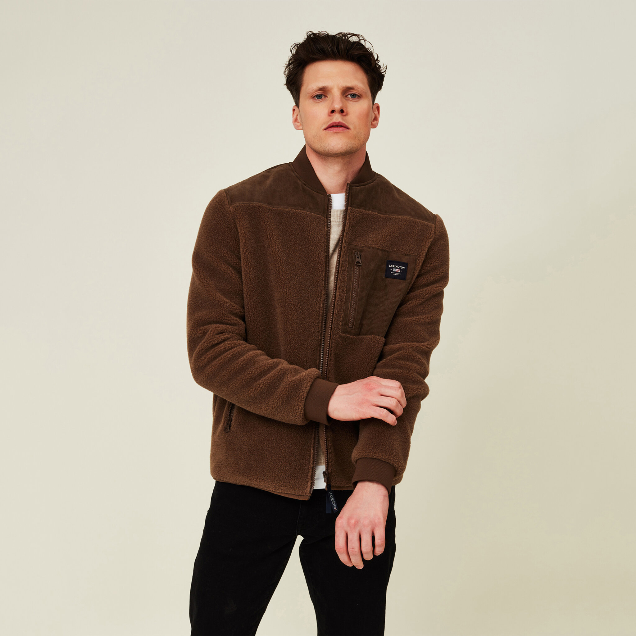 Samuel Sherpa Wool Blend Jacket