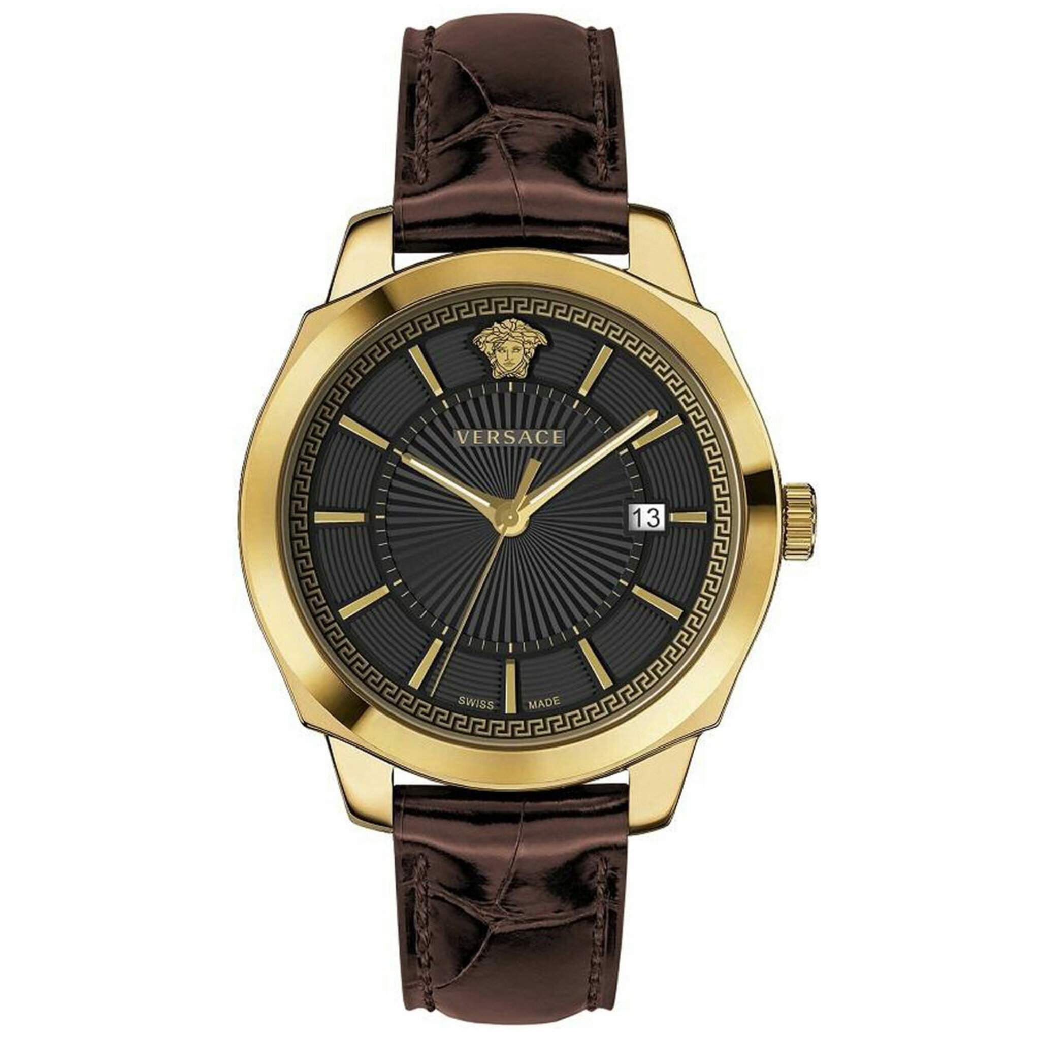 Vev900319, Quartz, 42mm, 5atm, gold