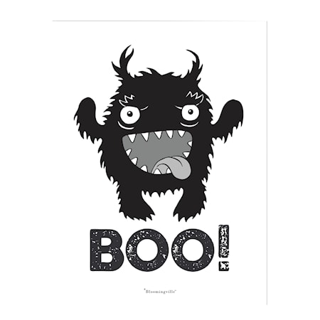 Affisch BOO!