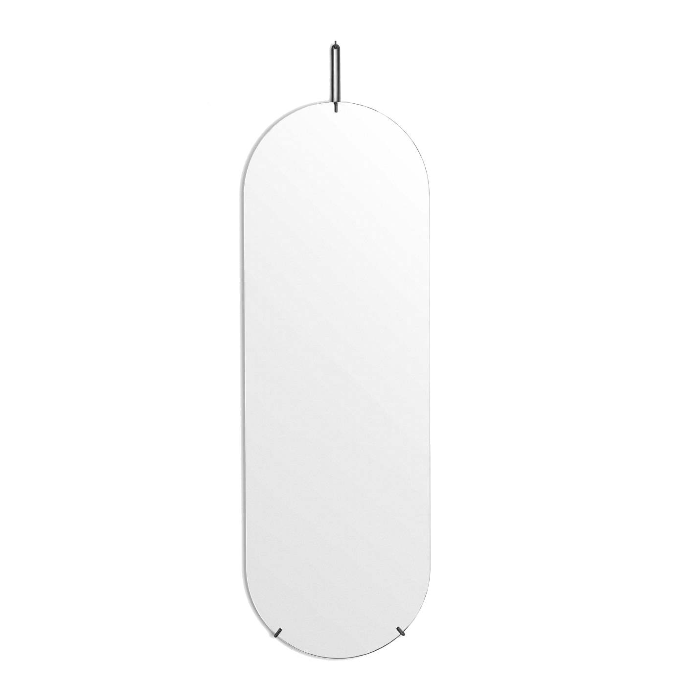 Avlång spegel TALL WALL MIRROR svart, MOEBE
