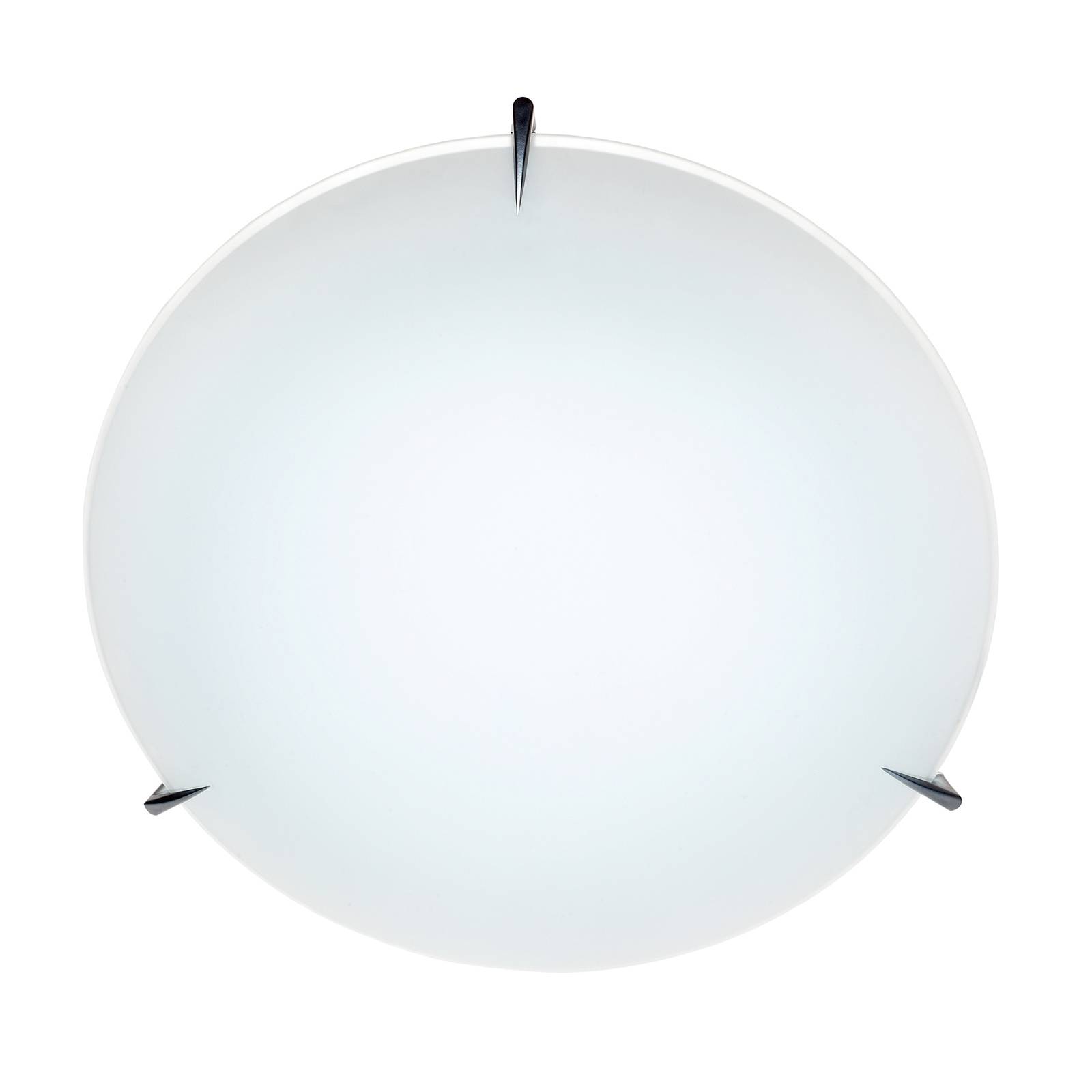 Taklampa Mars av glas, Ø 40 cm