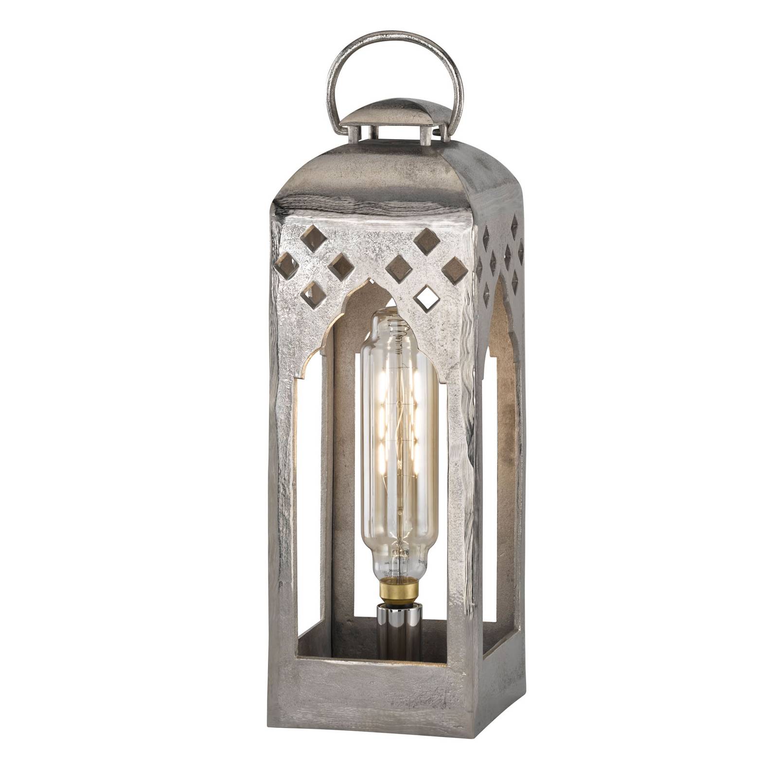 Lykt-bordslampa Melis, höjd 61 cm
