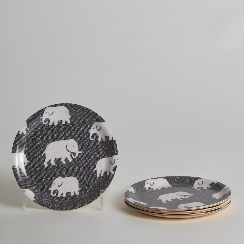 Vintage - SÅLD Underlägg Elefant Svenskt Tenn 4 st