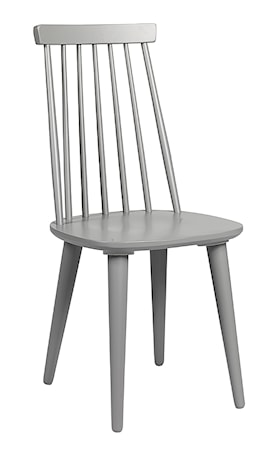 Lotta pinnstol ljusgrå