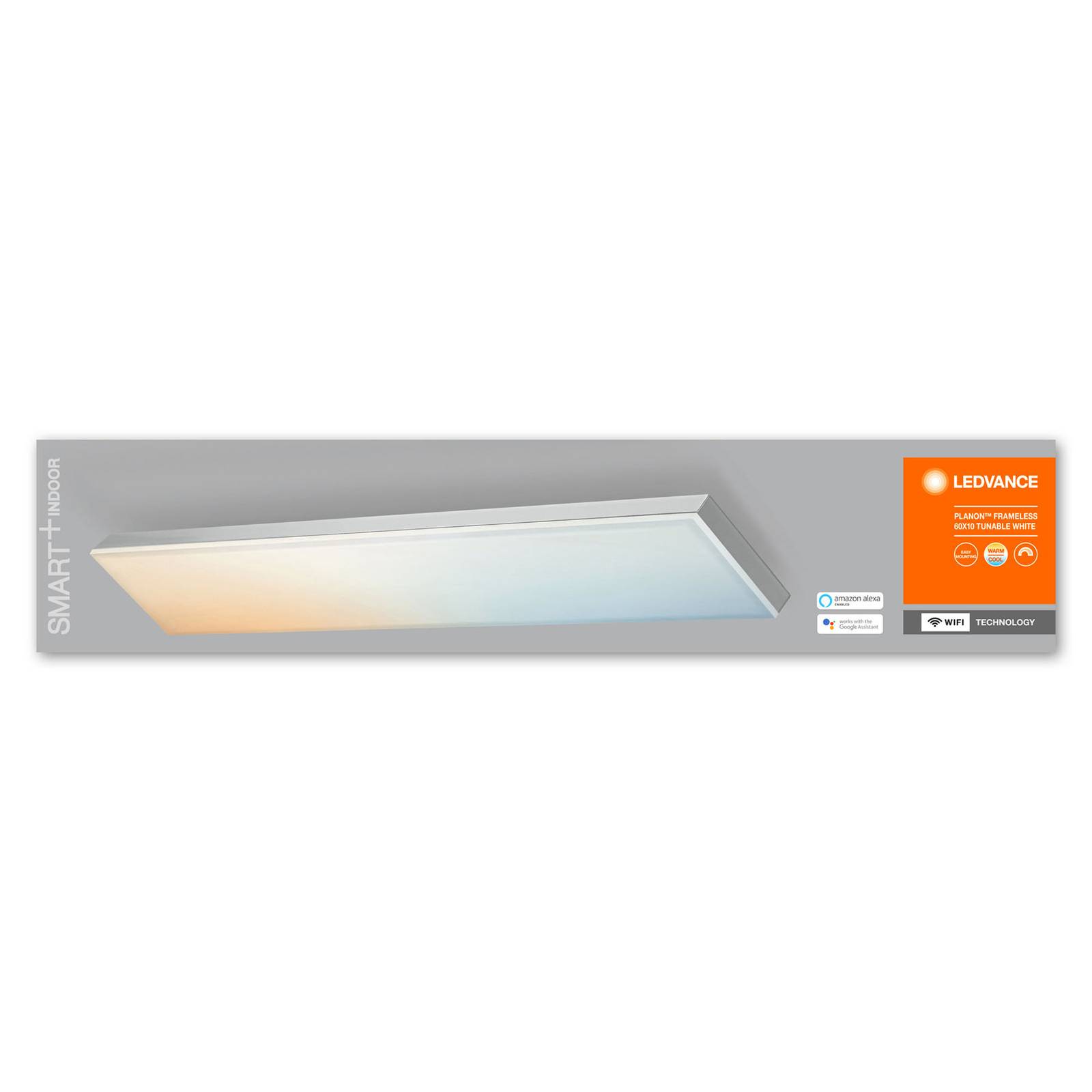 LEDVANCE SMART+ WiFi Planon LED-panel 60 x 10 cm