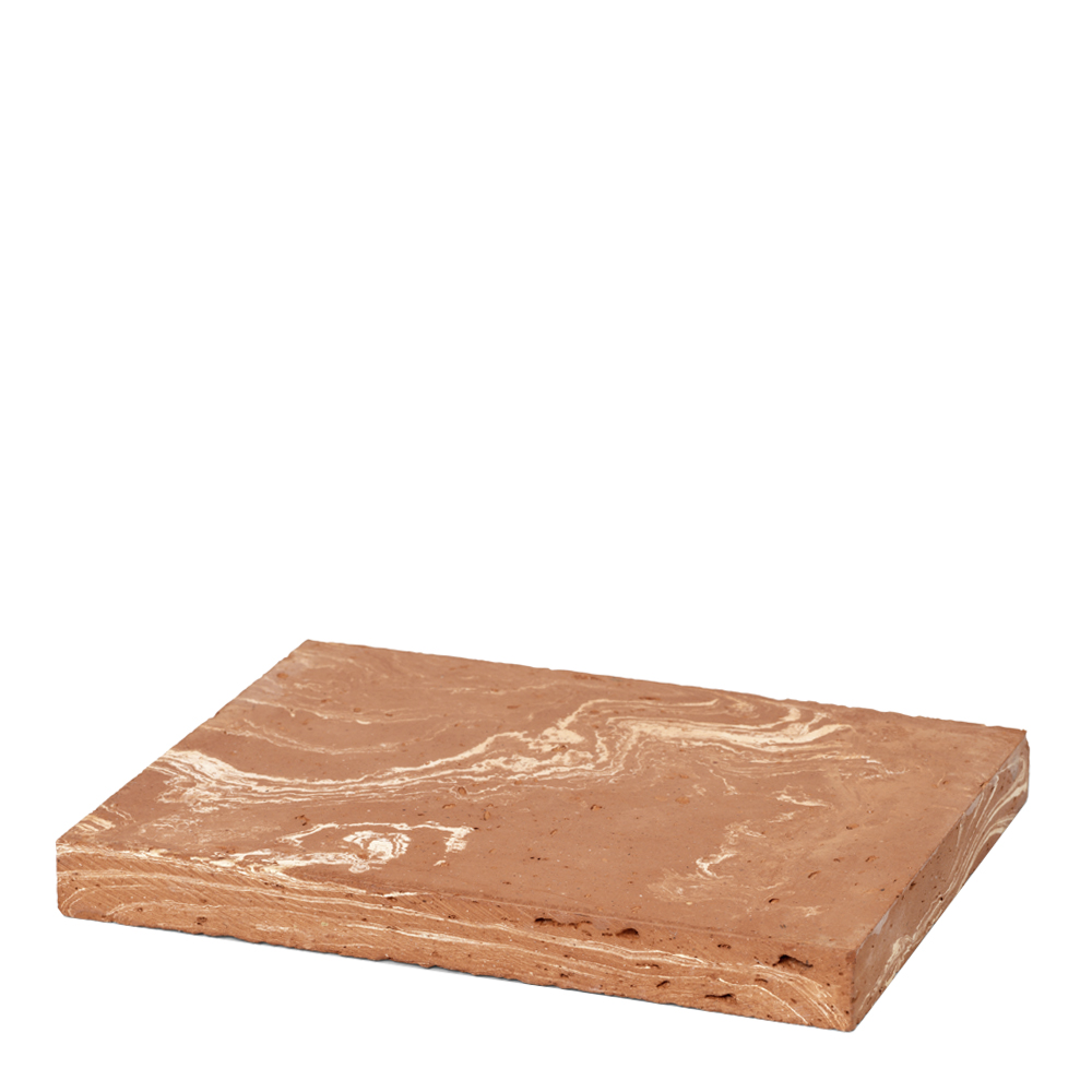 Ferm Living - Underlägg Merge 13x17 cm Terrakotta