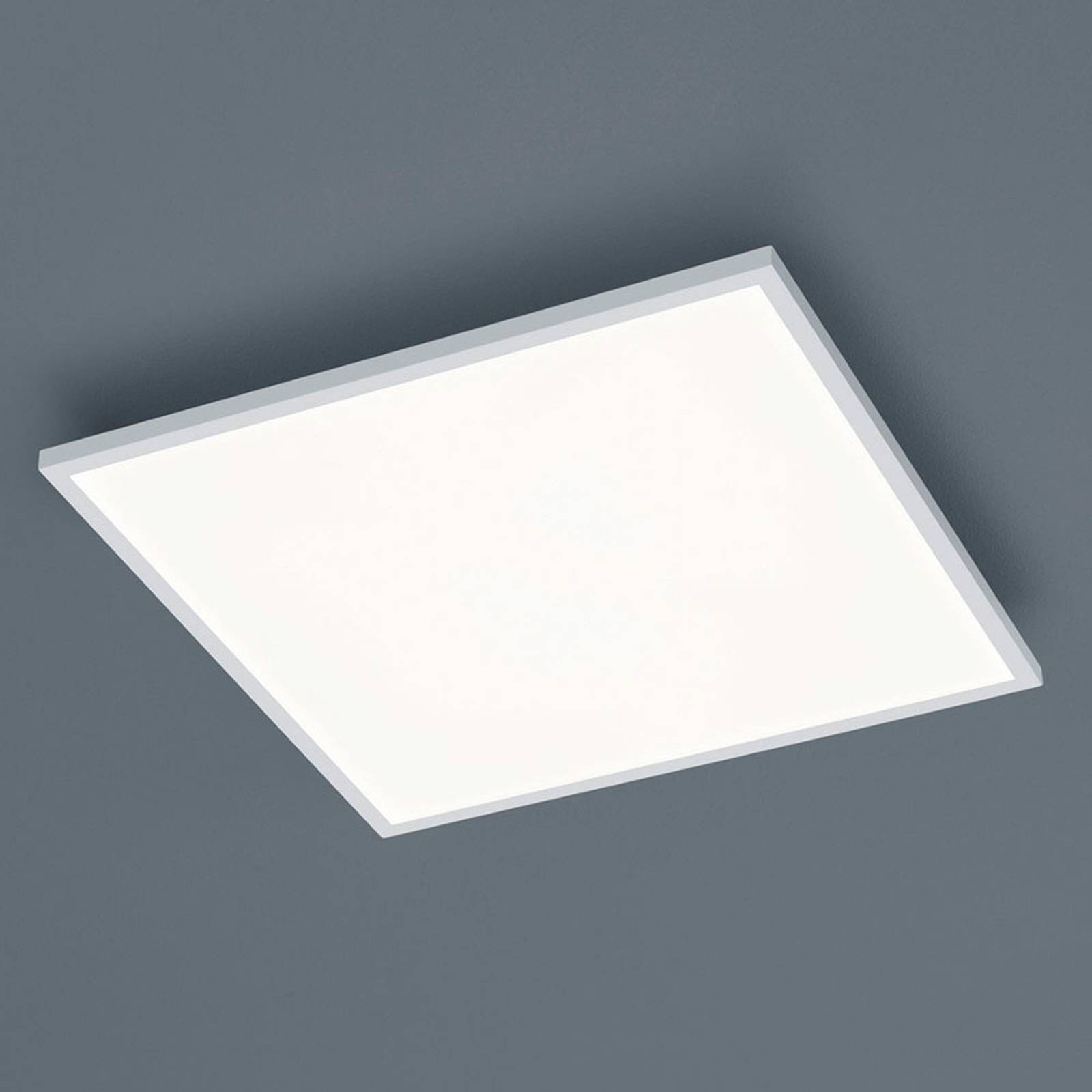 Helestra Rack LED-taklampa, dimbar, kantig, vit