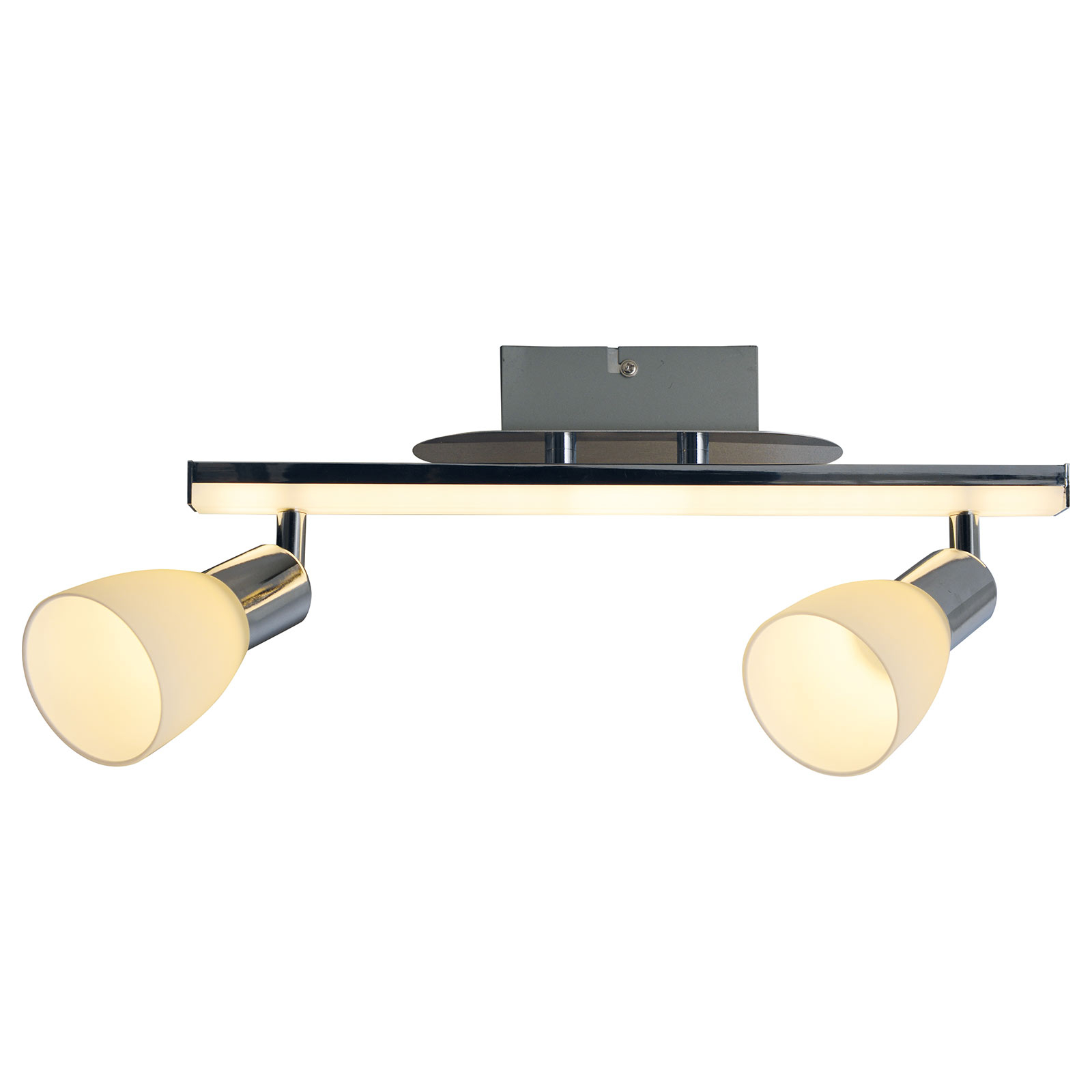 LED-taklampa Ibiza 2 lampor längd 39 cm