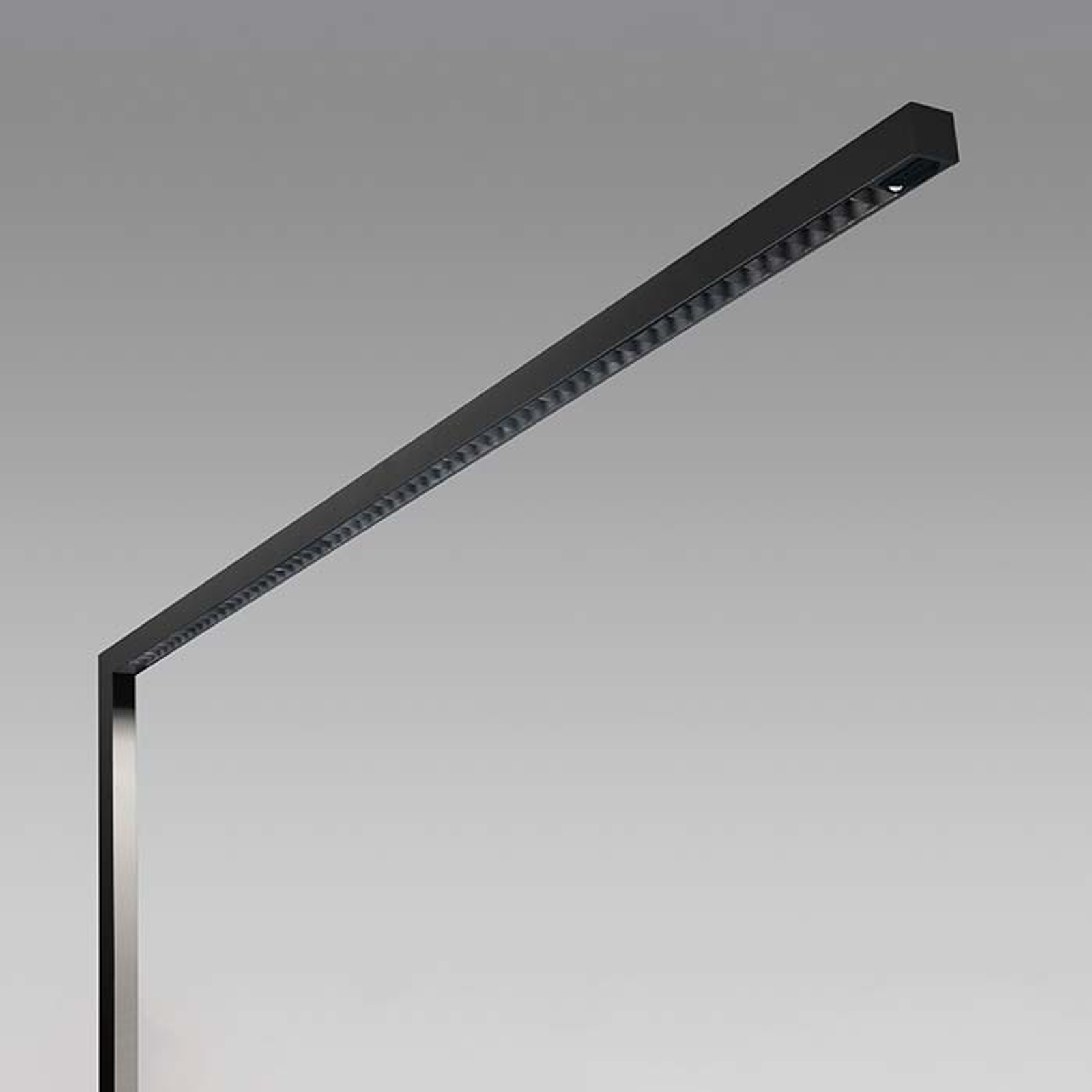LED-golvlampa Lens 3 000 K svart