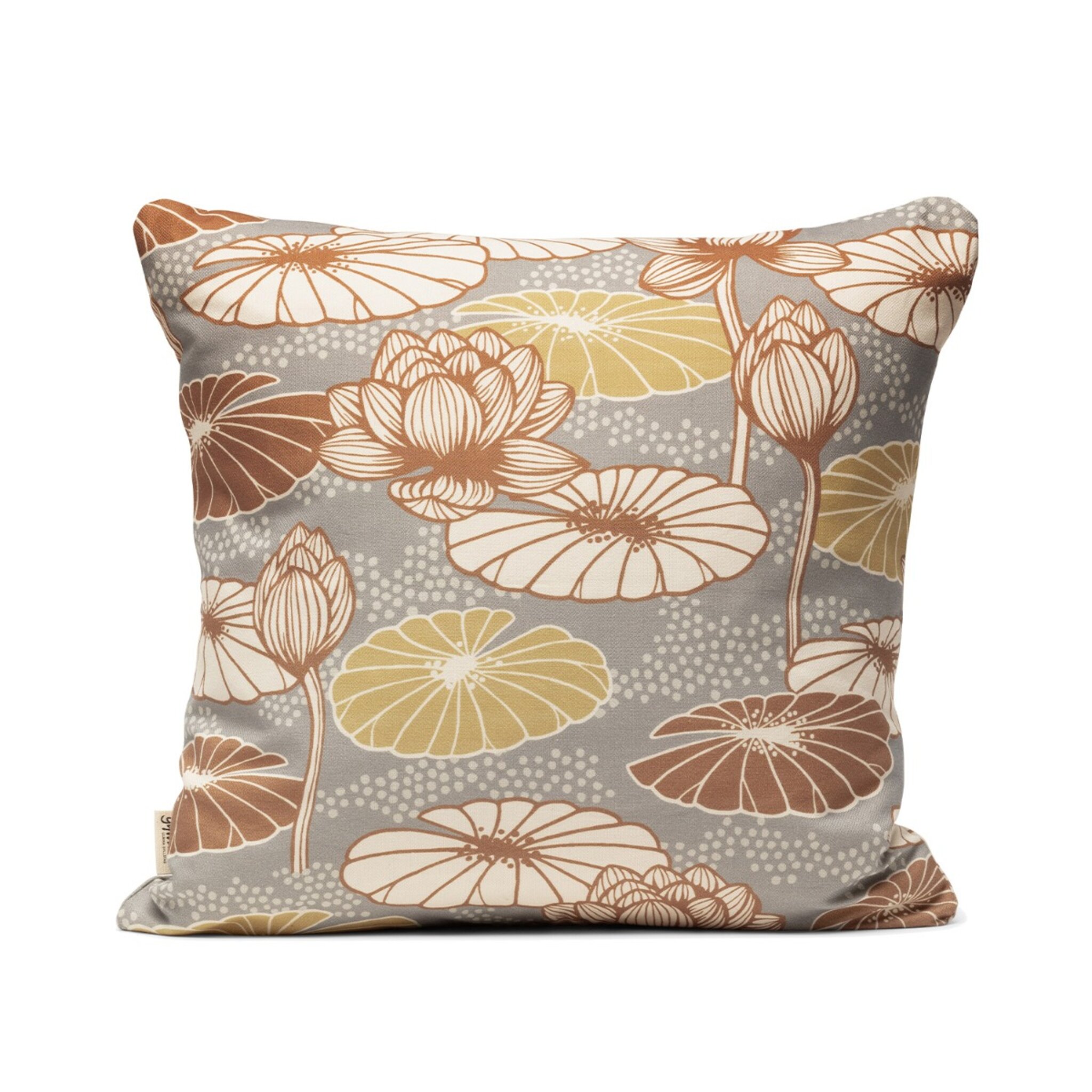 Kuddfodral Lotus av Ulrika Gyllstad, 50x50 cm