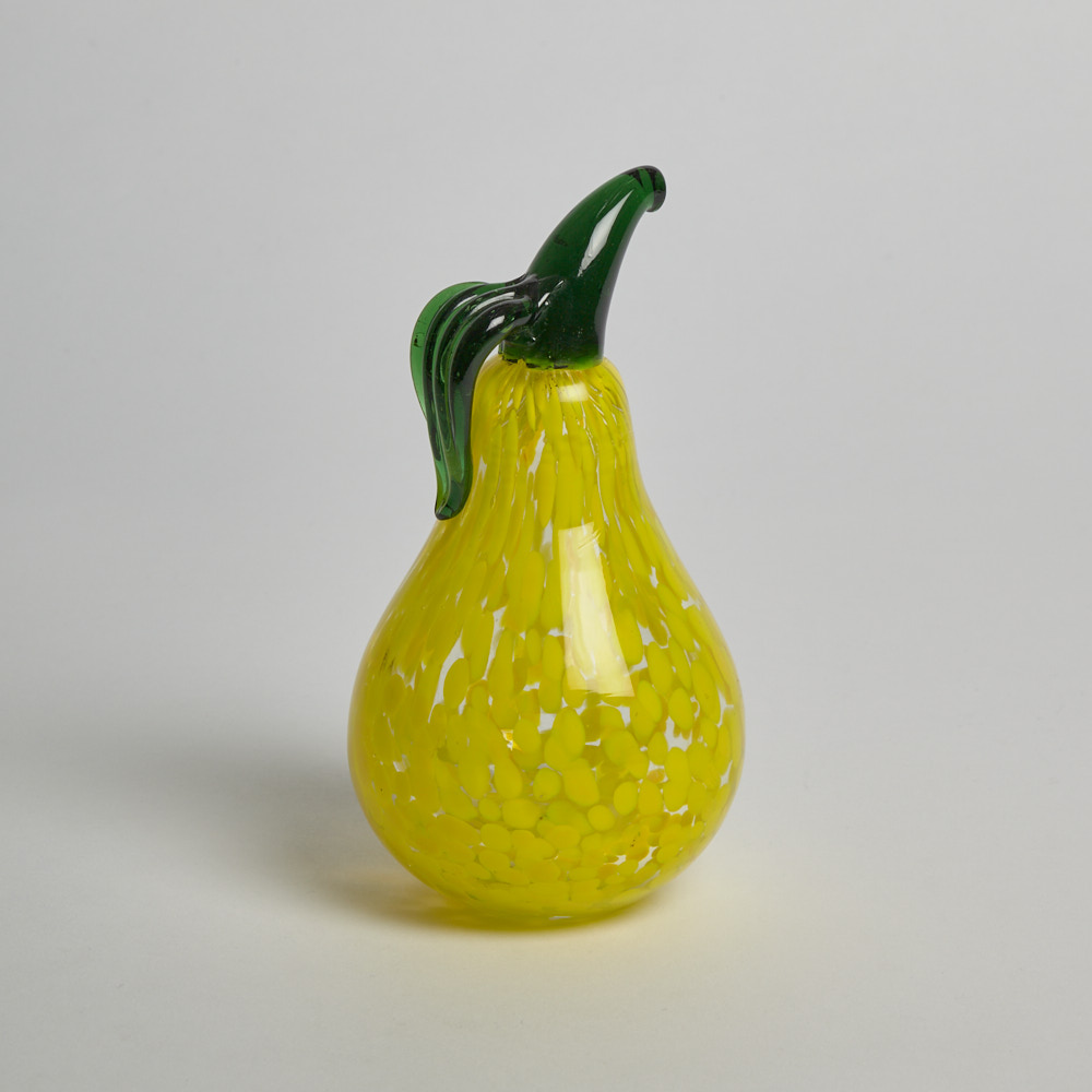 Vintage - SÅLD Glasfigurin Päron