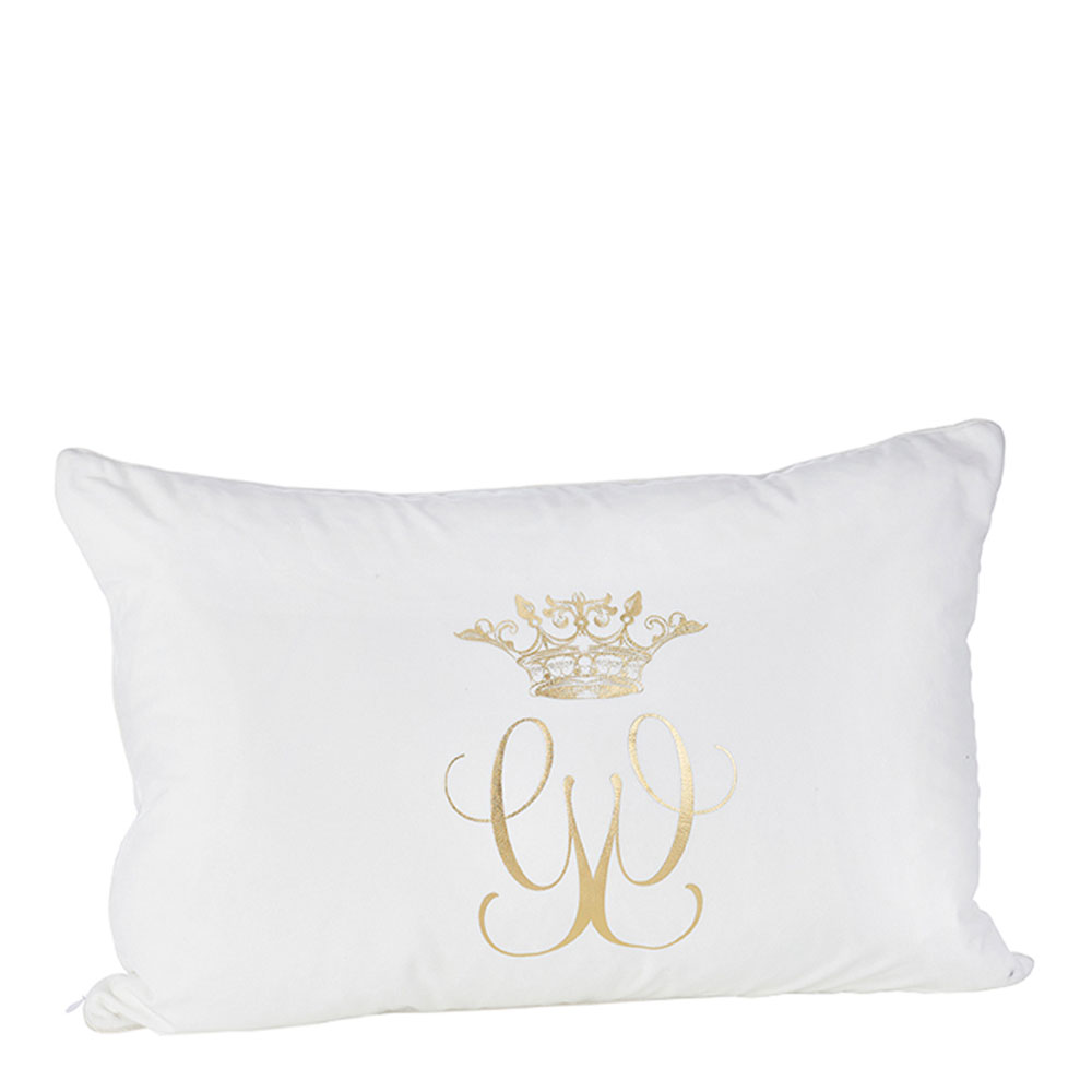 Gynning Design - Kuddfodral Royal 40x60cm Vit/Guld