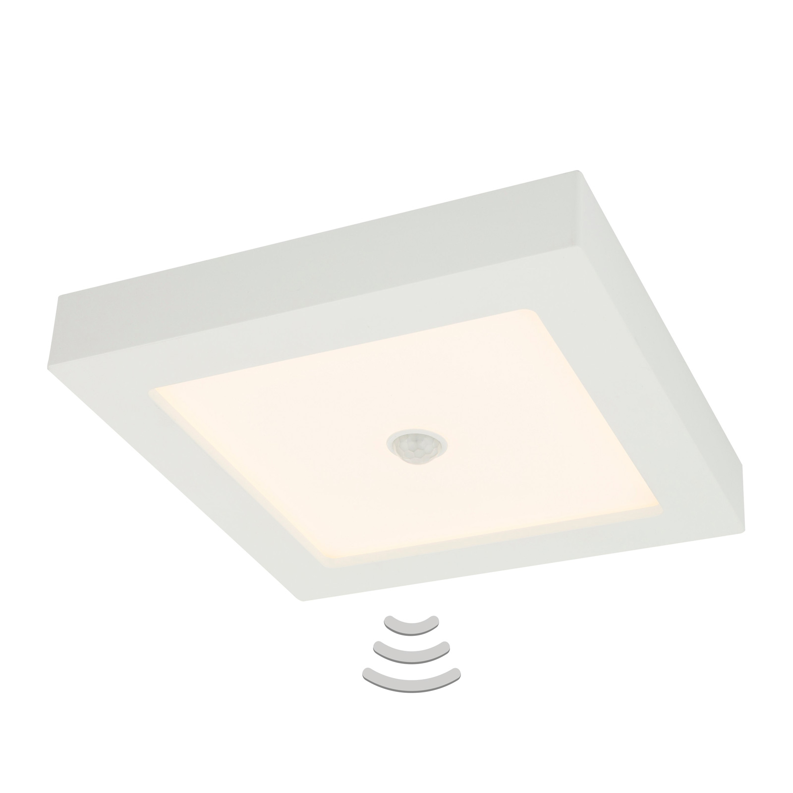 LED-taklampa Svenja 18 W med rörelsesensor
