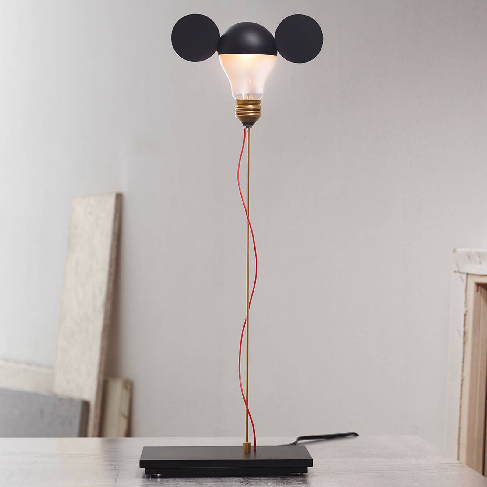 I Ricchi Poveri Toto – designbordslampa svart