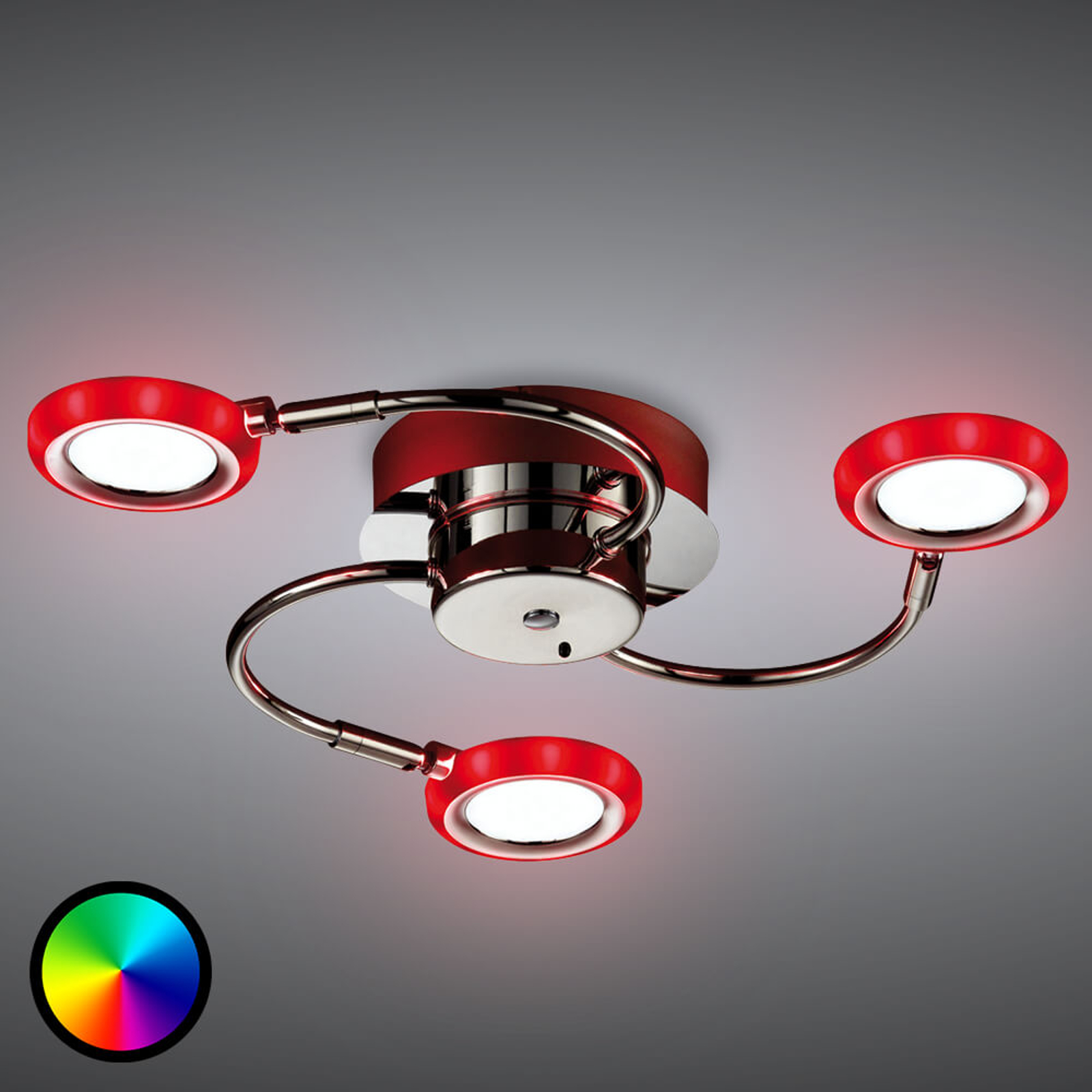 LED-taklampa Turner med fantastiska ljuseffekter