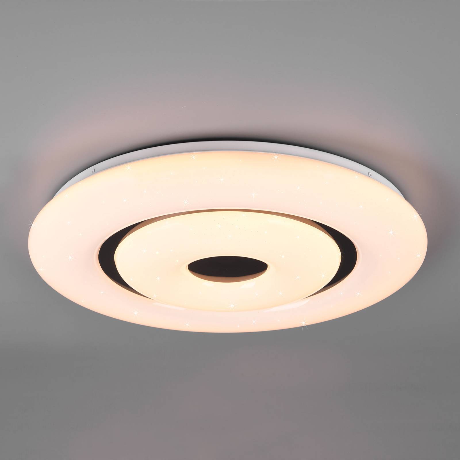 LED-taklampa Rana, RGB, CCT, WiZ, Ø 50 cm