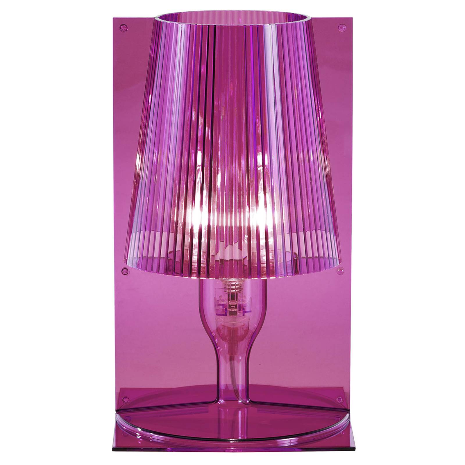 Kartell Take designerbordslampa, rosa