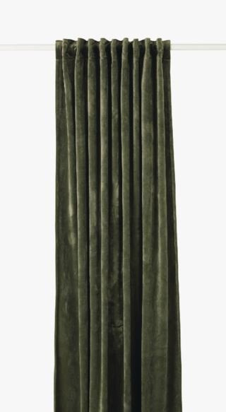Mali velour gardin grön