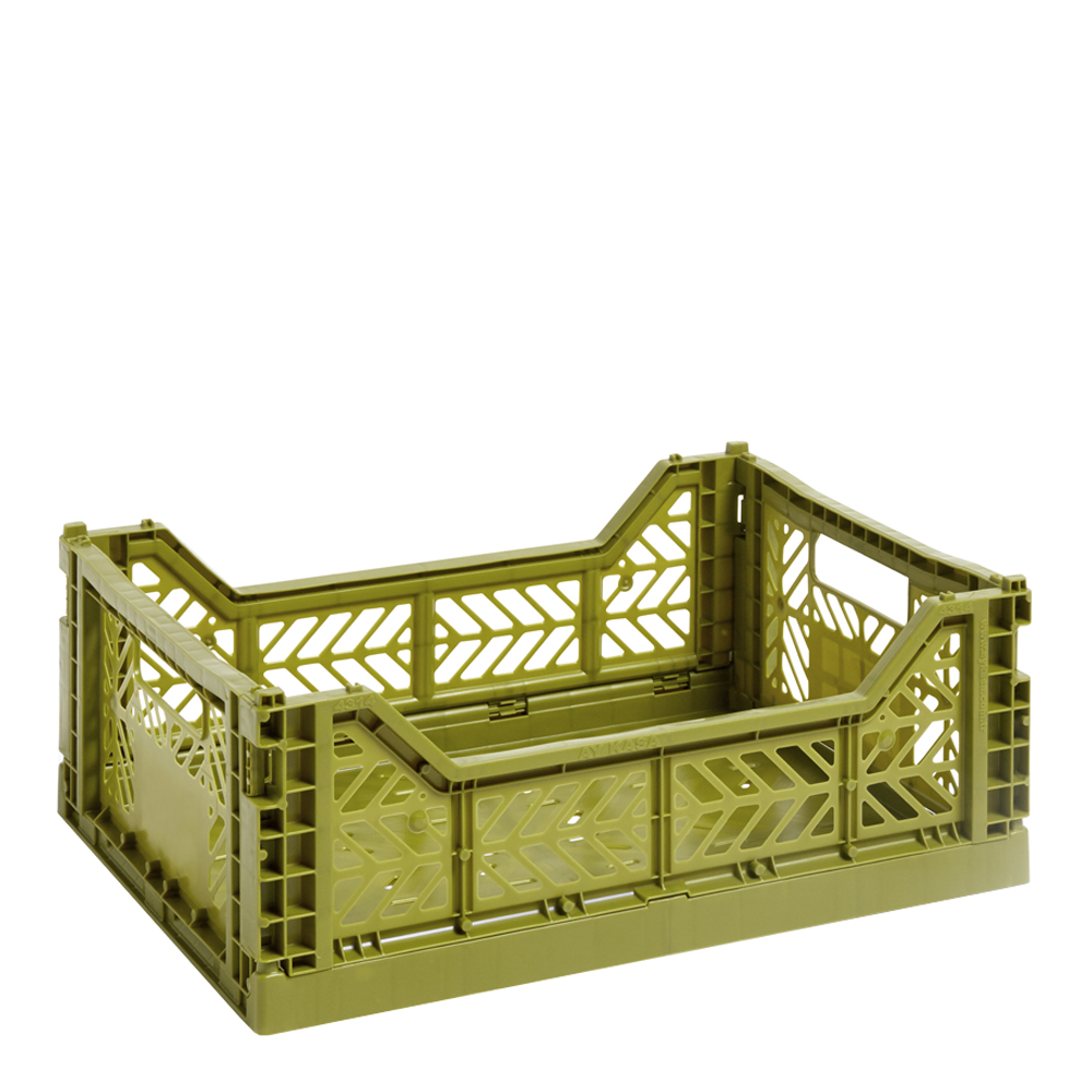 Hay - Förvaringslåda Colour Crate M Oliv