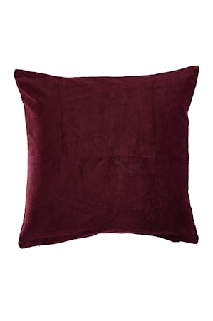 Kuddfodral Ava 50x50 cm - Vinröd