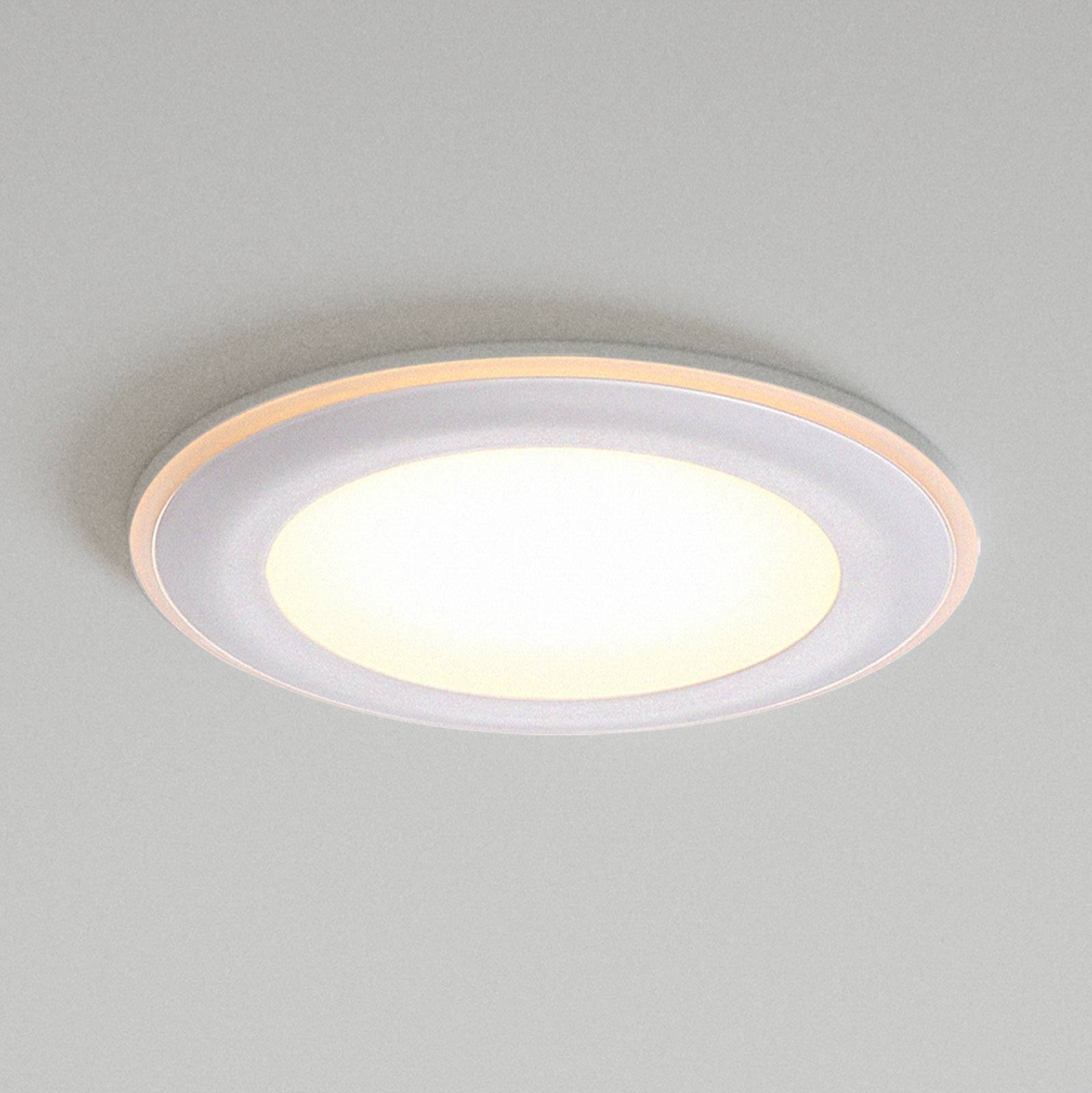 LED-takinbyggnadslampa Elkton, Ø 8 cm