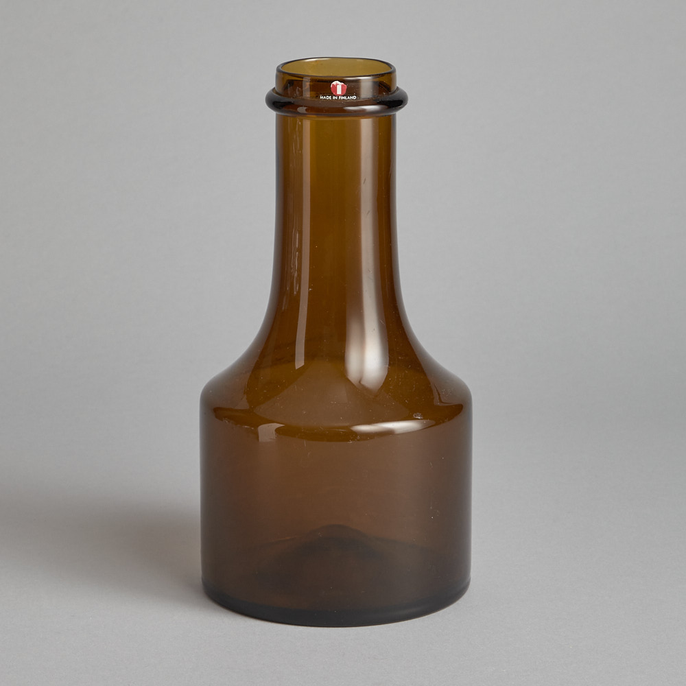 Iittala - Karaff i Brunt Glas