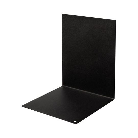 Bokstöd Metall 14x14cm Svart