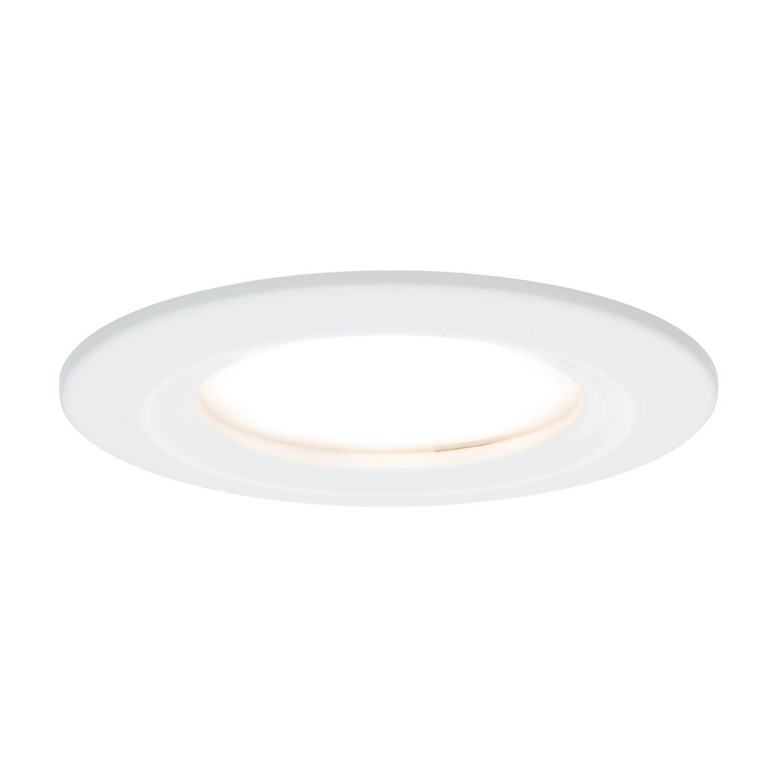 Paulmann LED-spot Nova Coin rund, dimbar, vit