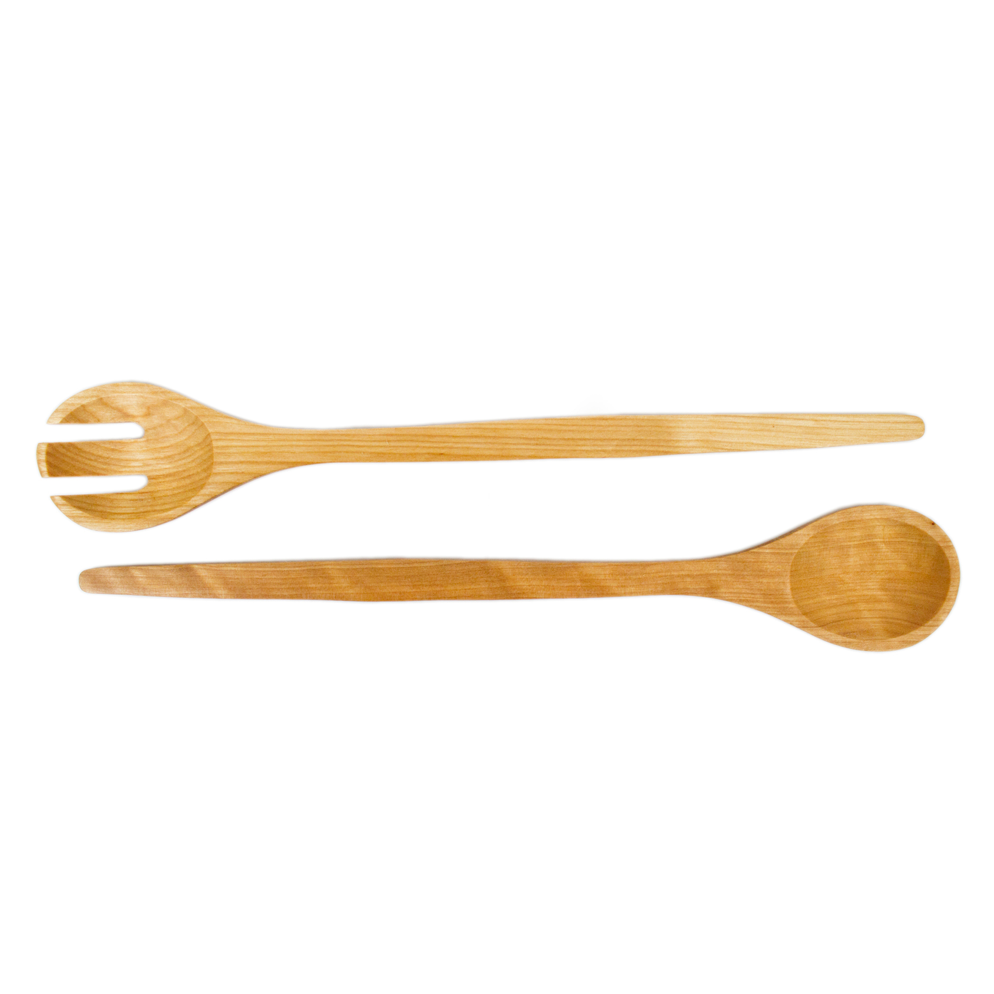 SPEGELS Salladsbestick björk