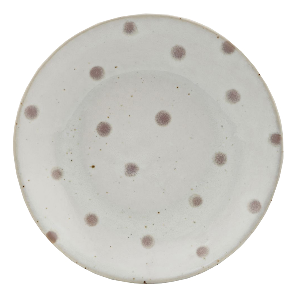House Doctor - Tallrik 15,7 cm Dots, Beige