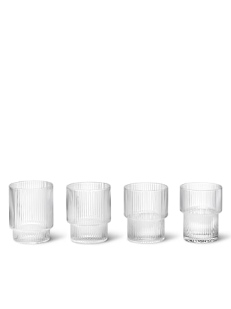 Ripple Glas set med 4