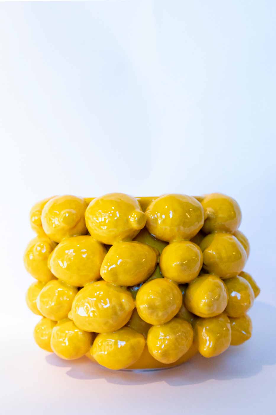 Vas Citron 20 cm gul