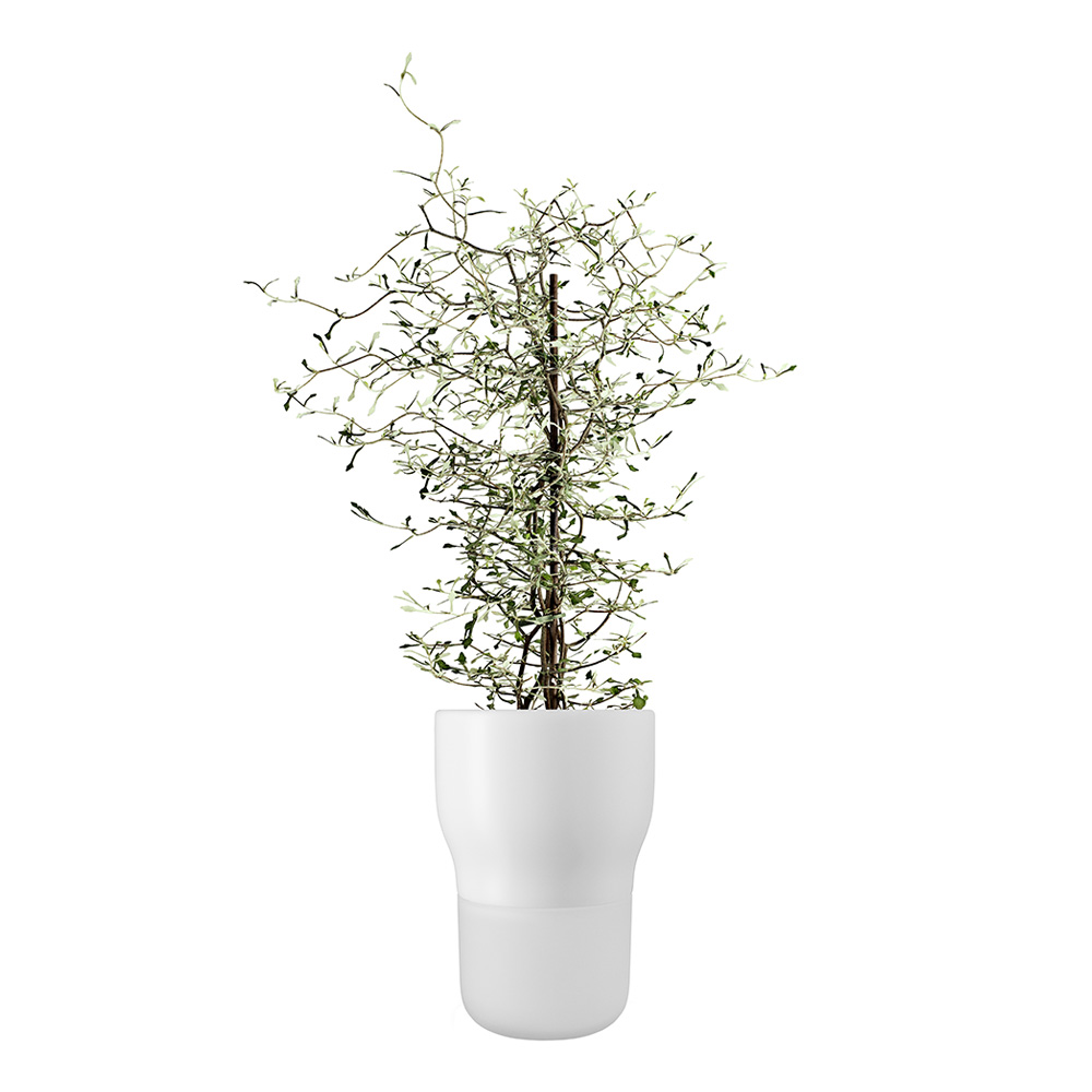 Eva Solo - Kruka självvattnande 13 cm Vit