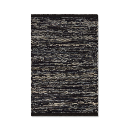 Matta Not Wasted 60x90cm Återvunnen Denim Blå