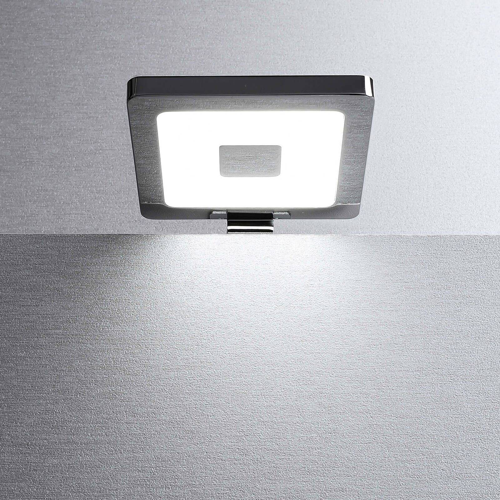 LED-möbelpåbyggnadslampa Spegel 5-pack, kantig