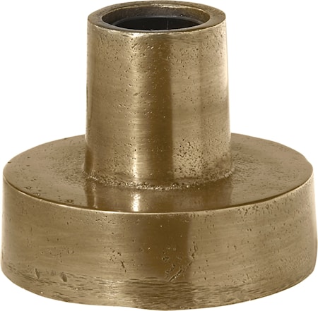 Lampfot Notice Råguld