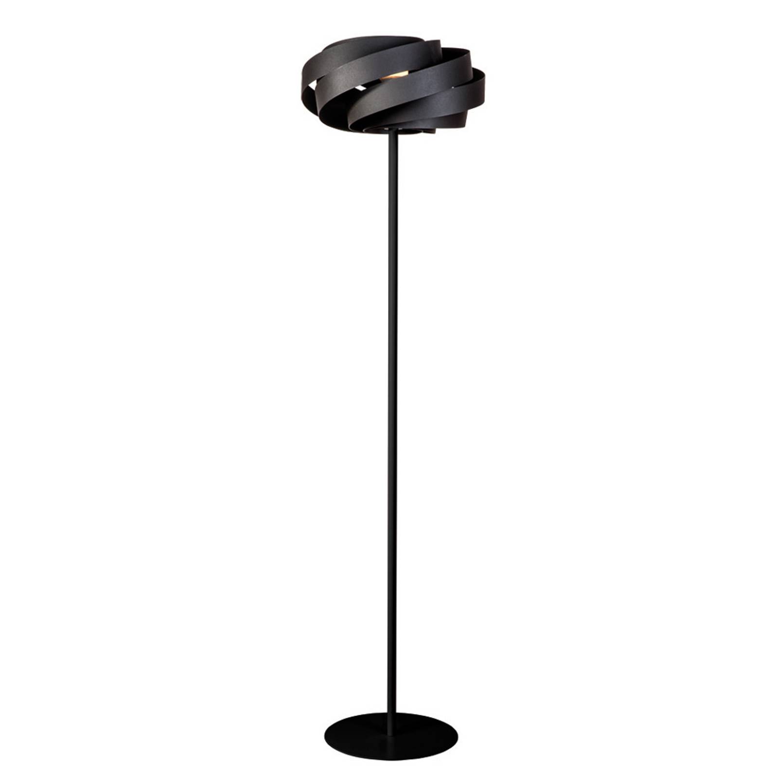 Golvlampa Vento i svart