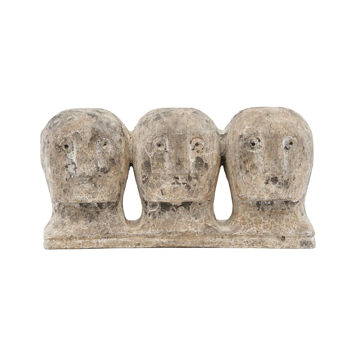 Konstverk, Ancient head, Grå/Brun House Doctor
