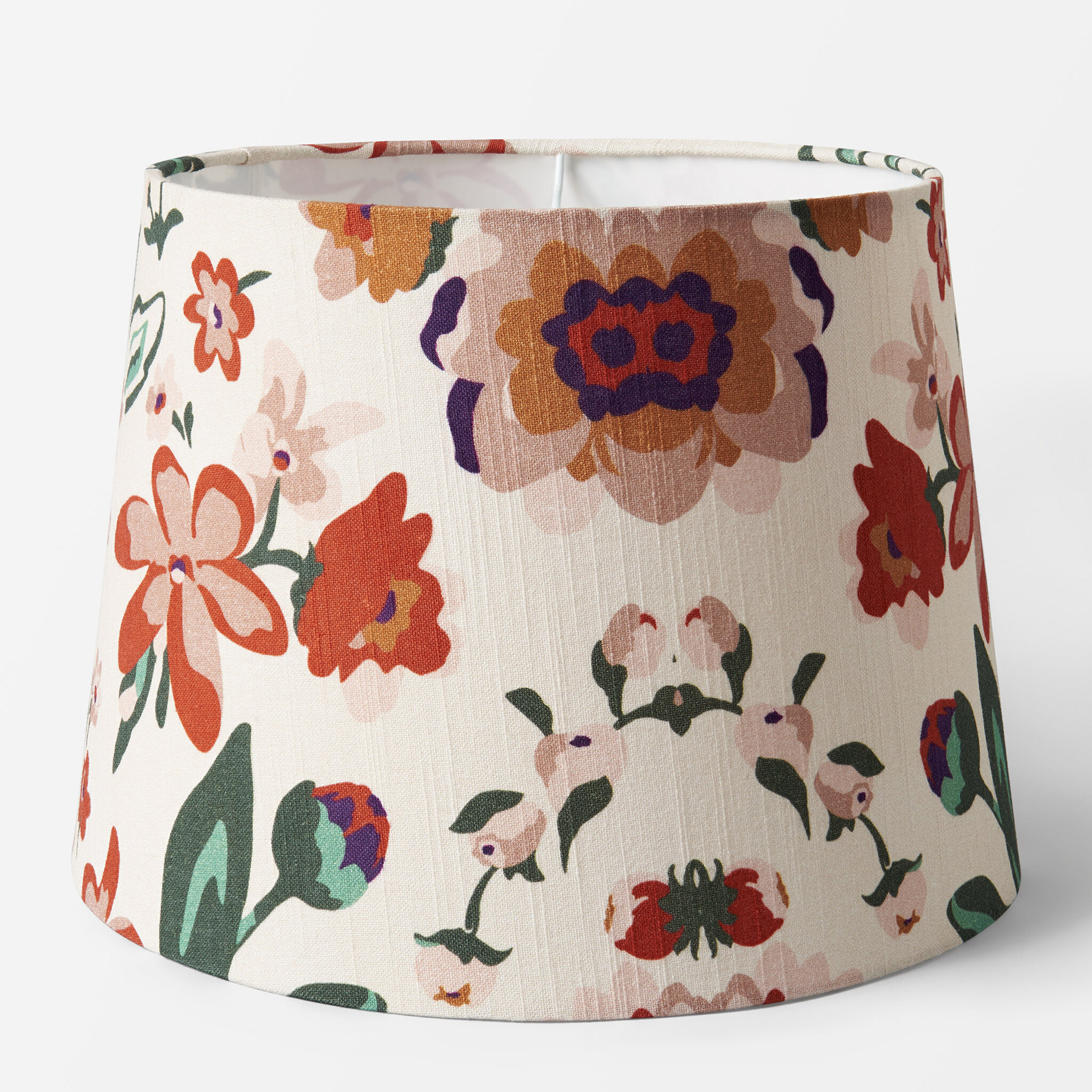 Mönstrad lampskärm JANIKE, 22x30 cm, H22xDia30cm