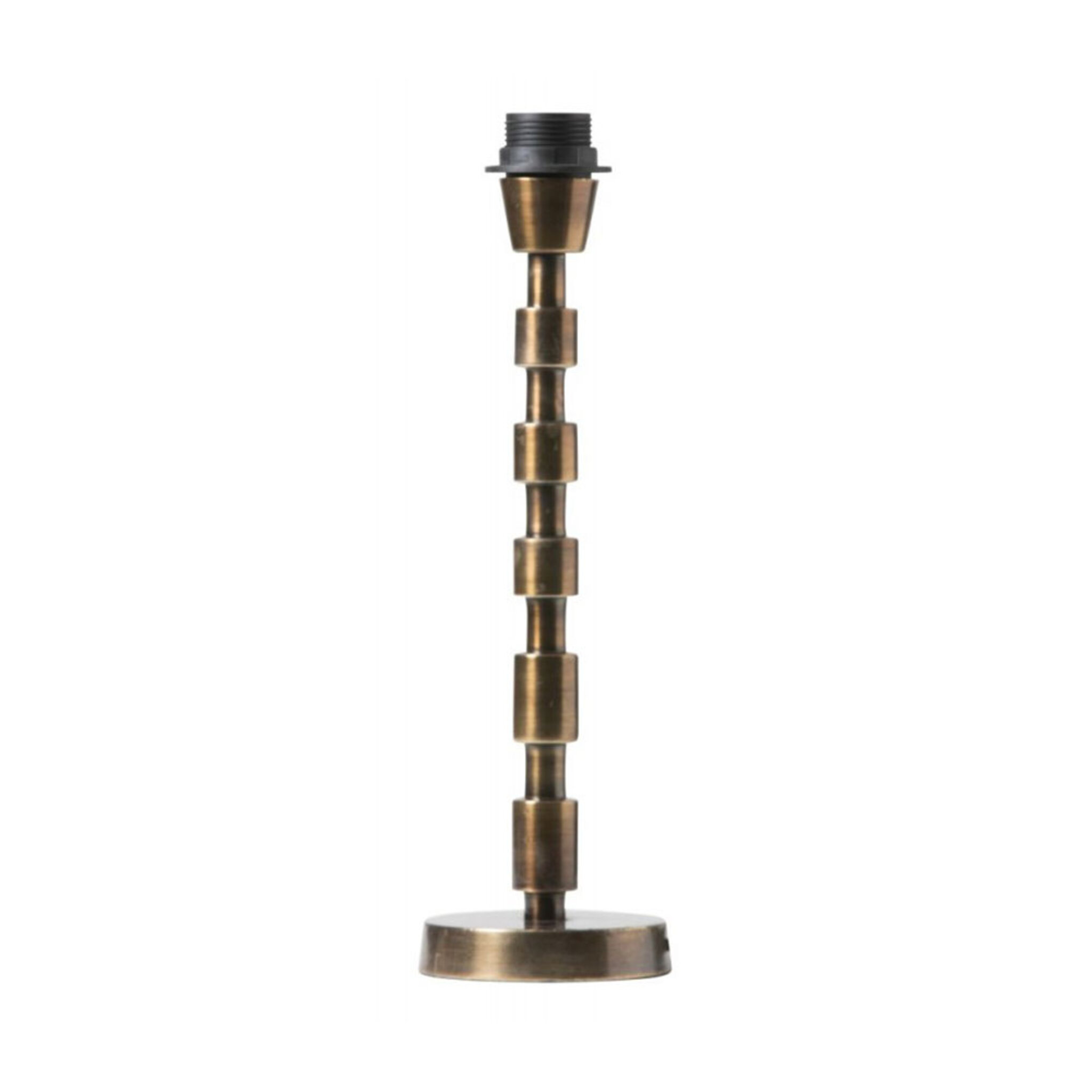 Lampfot Mässing Justin, dark brass antique