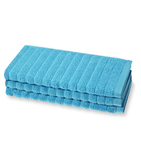 Fairtrade Frotté 70 x 150 turkos- Finlayson