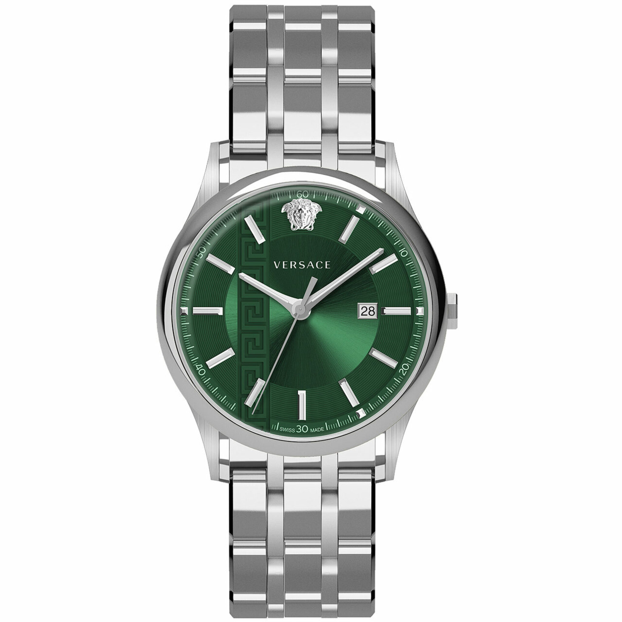 Ve4a00620, Quartz, 44mm, 5atm, silver
