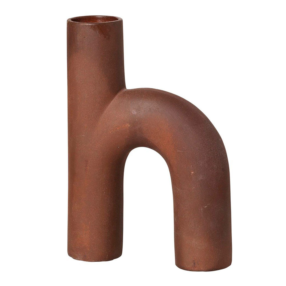 Broste Copenhagen - Broste Copenhagen Vas Hector 13x19 cm Brun